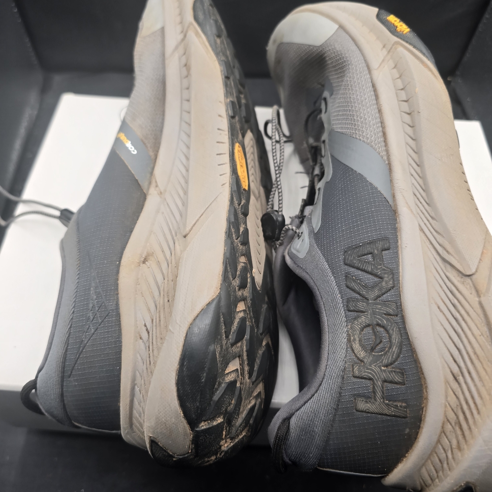 Hoka Men's Gray and Black‎ Athletic Shoes